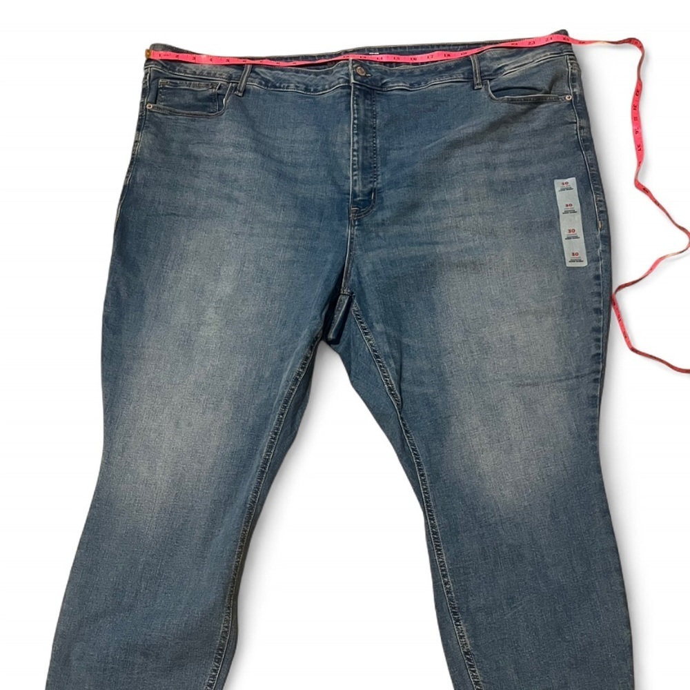 Old Navy High Rise Rockstar Super Skinny Jeans, Plus size 30. Blue. - Picture 4 of 9